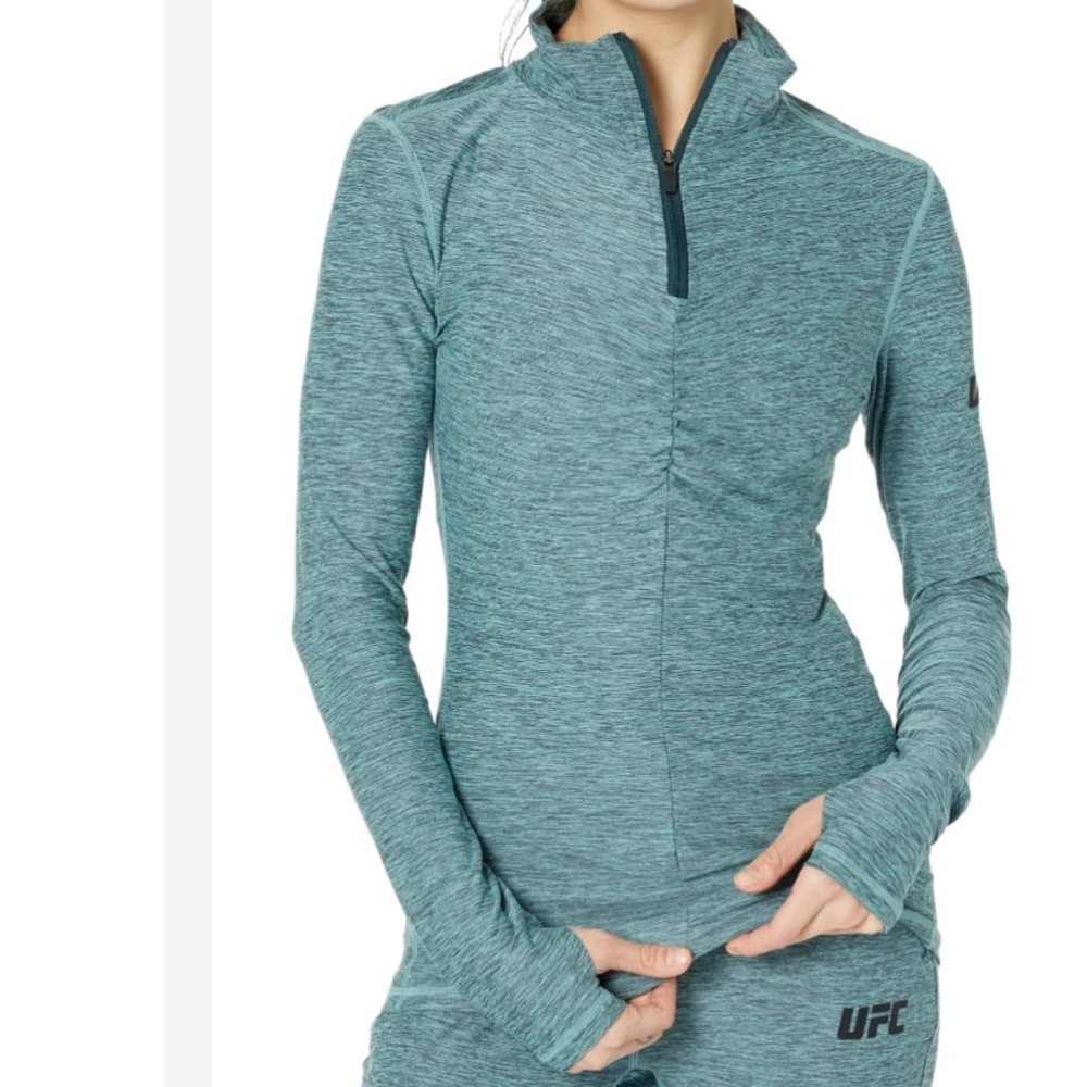 NWT UFC Women's 1/4 Zip Pullover